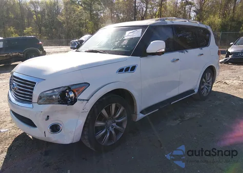 2012 Infiniti Qx56 from USA, damaged, VIN JN8AZ2NF3C9516134